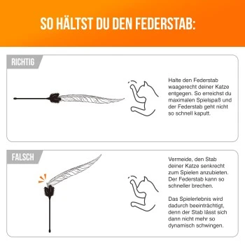 Schlitzohr Federwedel Birdy 3er Pack – Bild 4