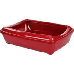 AniOne Katzentoilette Arist-O-Tray M Rot