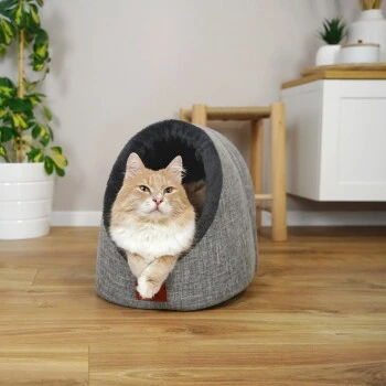 Schlitzohr Katzenhöhle Oskar Grau – Bild 3